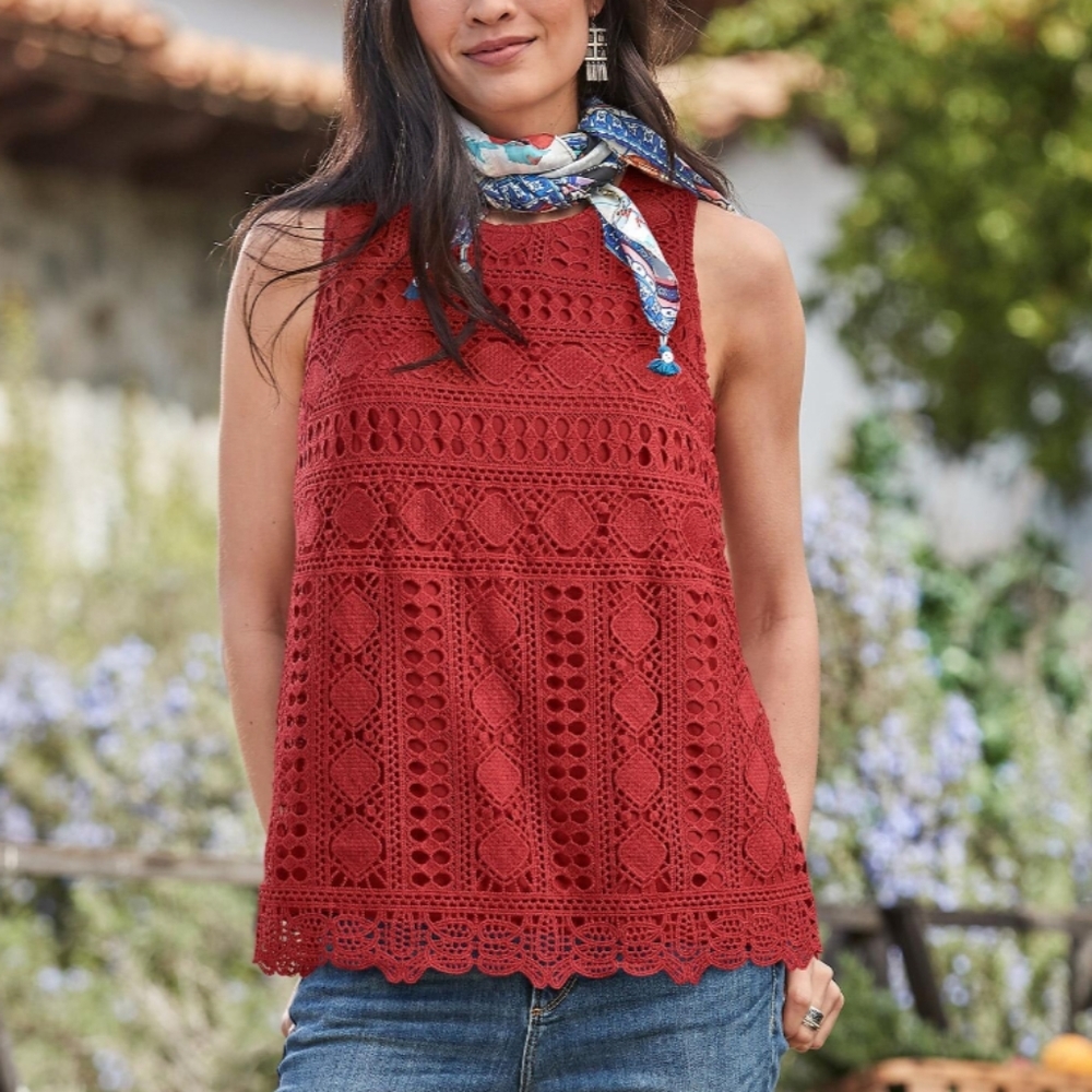 🌿SUNDANCE CROCHET TOP🌿